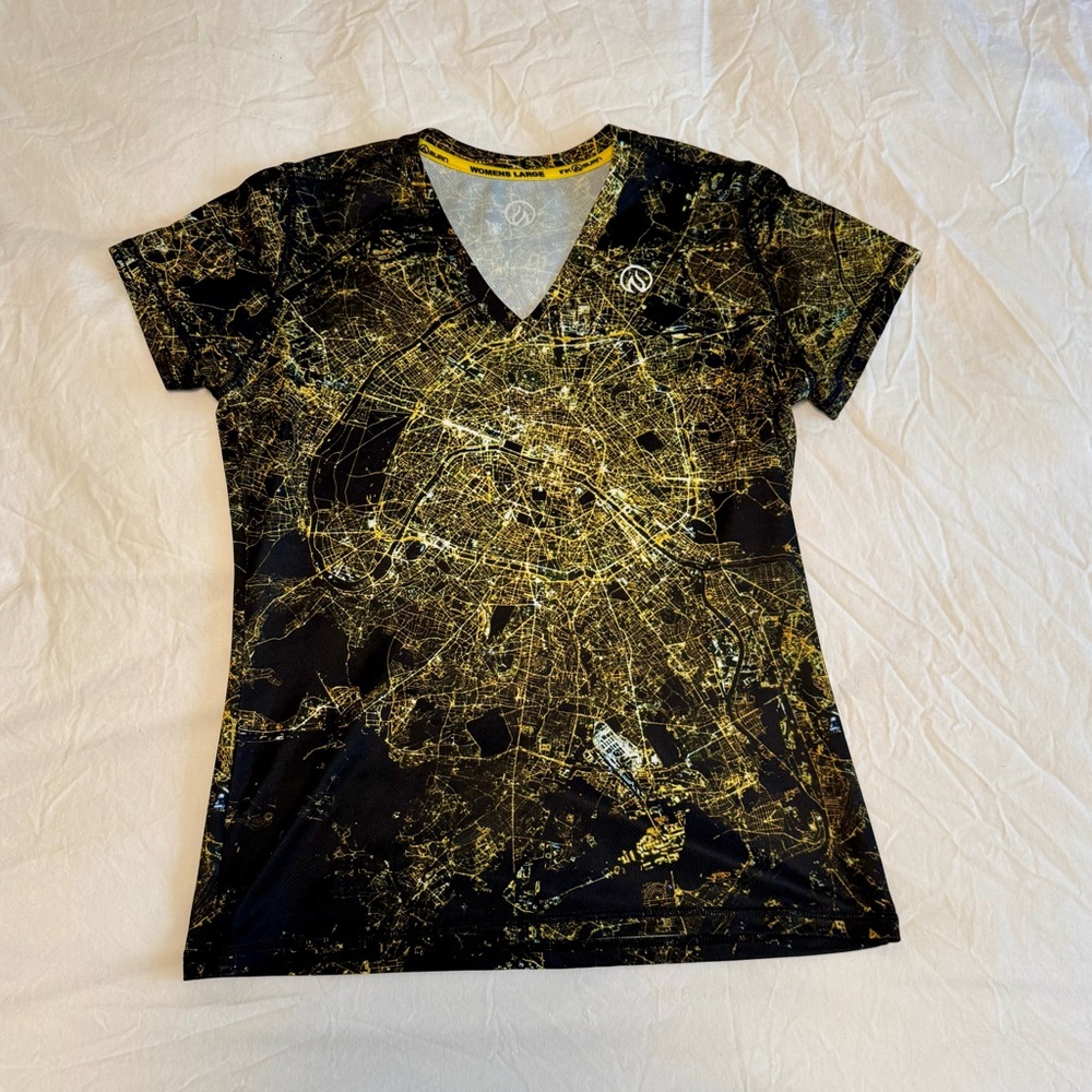 INKnBURN Women’s Paris V-Neck Tech